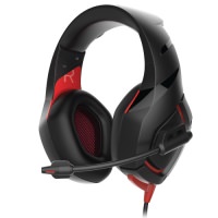 Rampage RM-K7 MAGNIFIC Siyah/Kırmızı USB Mikrofonlu Oyuncu Kulaklık - 1